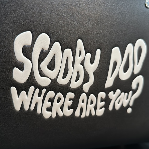 NWT Coach x Scooby Doo! Rogue 25 Black Leather Cartoon CG202 Crossbody Purse Bag - Picture 6 of 13